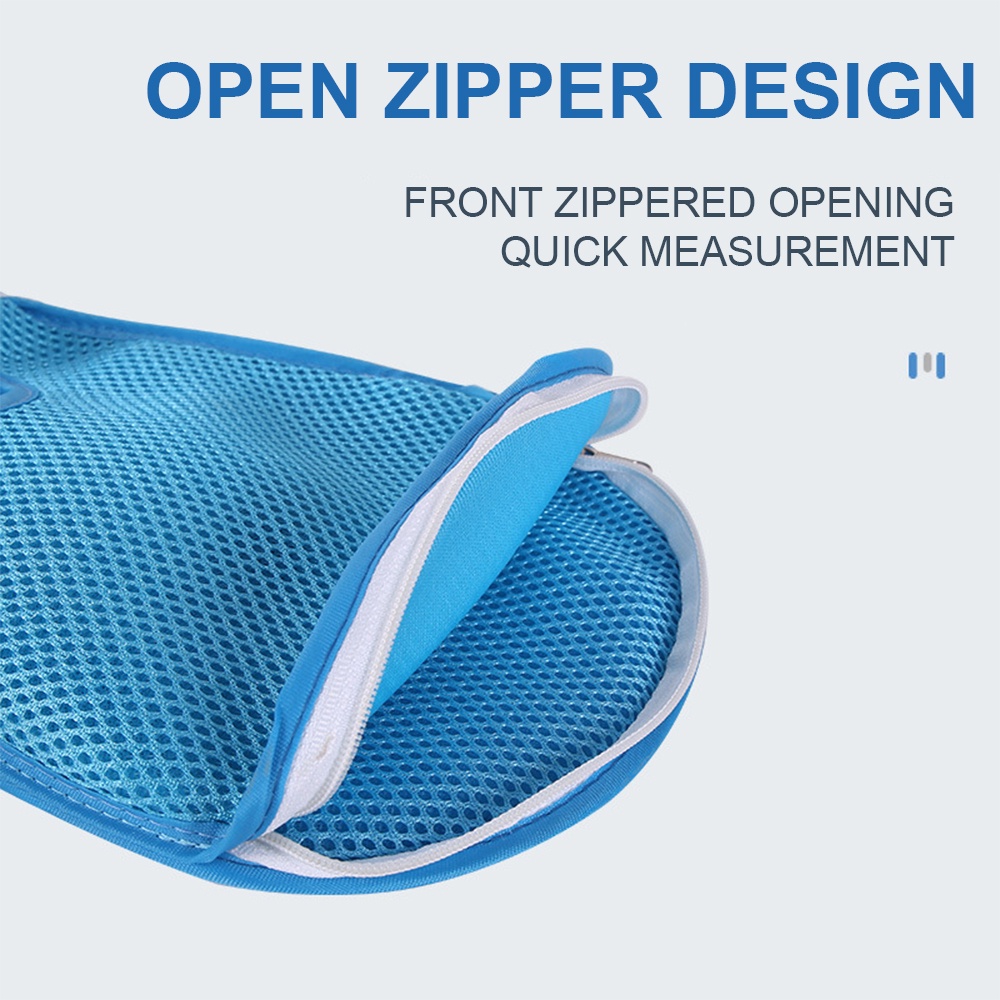 ถุงมือระบายอากาศแบบพลิกกลับได้ ป้องกันการดึง ป้องกันการขีดข่วน ถุงมือผู้ป่วยติดเตียงพร้อมสายรัดเตียง 150 ซม. ในตั - รูปที่ 4