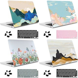 ใหม่ เคสแป้นพิมพ์ทัชบาร์ สําหรับ macbook Air M1 A2337 A2179 2022 Air M2 13.6 นิ้ว A2681 macbook Pro14 13 A2779 A2442 A2338 2023