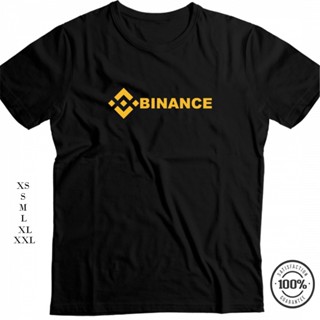 HOT QG เสื้อยืด - การออกแบบการเข้ารหัสลับ BINANCE พิมพ์ TSHIRT คุณภาพดีเยี่ยม (BN2)