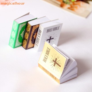 Magicalhour^^ โมเดลหนังสือจิ๋ว 1/12 สําหรับตกแต่งบ้านตุ๊กตา 1 ชิ้น