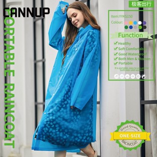 CANNUP เสื้อกันฝนใส แจ็คเก็ตกันฝน ชุดผ้าร่ม เสื้อกันฝนสีใส S29X008