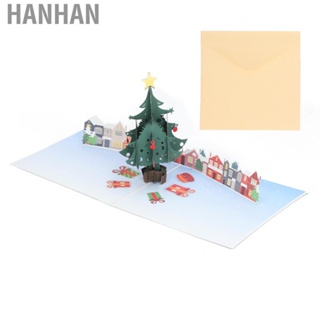 Hanhan 3D Christmas Cards  Christmas Greeting Cards Popup Design  for Parties