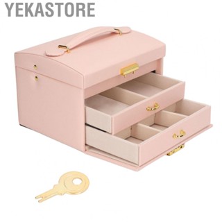 Yekastore Jewelry Box Large Space Jewelry Storage Box for Rings