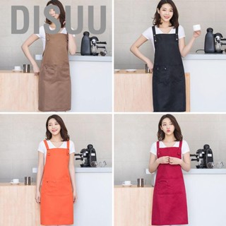 Disuu Kitchen Cooking Apron Front Pocket Adjustable Water Resistant for Men Women Chef BBQ