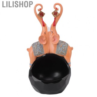 Lilishop Table Key Bowl Resin Large  Key Storage Bowl for Office