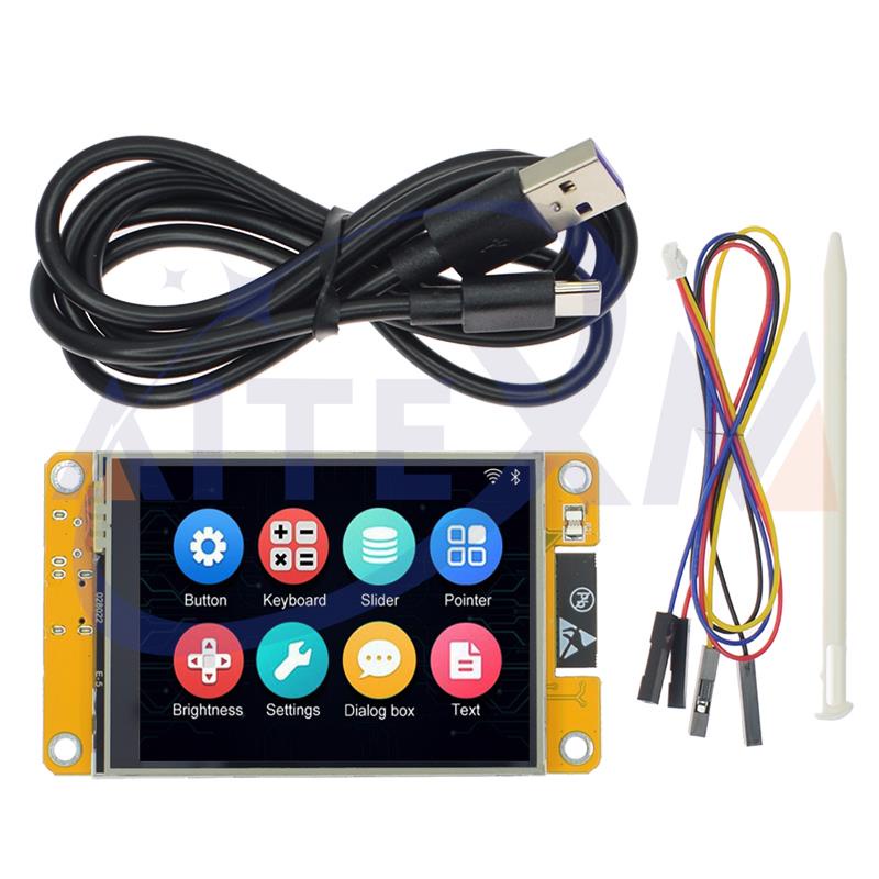 Esp32 Arduino LVGL WIFI& บอร์ดทดลองบลูทูธ 2.8 นิ้ว 240*320 หน้าจอสมาร์ท 2.8 นิ้ว LCD TFT พร้อมทัชวูม 2.8 นิ้ว TFT