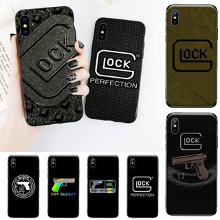 เคสโทรศัพท์มือถือ ลาย Glock Handgun สําหรับ iPhone 11 12 13 14 mini pro XS MAX 8 7 Plus X XR