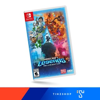 [เกมใหม่พร้อมส่ง] Nintendo Switch Game Minecraft Legends Deluxe Edition (Six Additional Skins) Zone US/ English