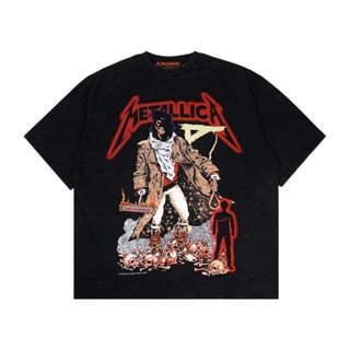 เสื้อยืด ลาย Metallica 02 OVERSIZE WASHING