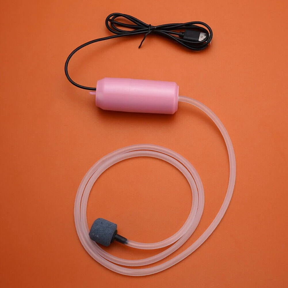 🇹🇭 ถูกสุด💯🥇 เงียบ Oxygenator ขนาดเล็กออกซิเจนปั๊ม Mini USB ปั๊มออกซิเจนตู้ปลาชาร์จตกปลาออกซิเจนเครื่อง Fish Farming thumbnail 8