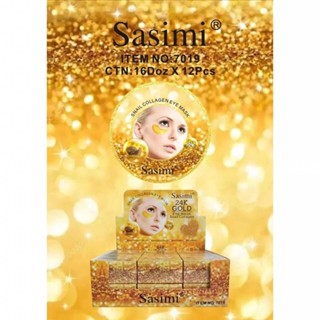 (1แถม1 เฉพาะสินค้าชิ้นเดียว) มาร์คใต้ตา 24K Gold Snail Collagen