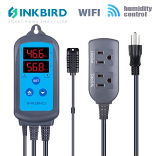 Inkbird IHC-200 WIFI ดิจิตอล AC 110-220V เครื่องควบคุมความชื้น ไข่ฟักไข่ ซีไลฟ์ พาวิลเลี่ยน ความชื้น