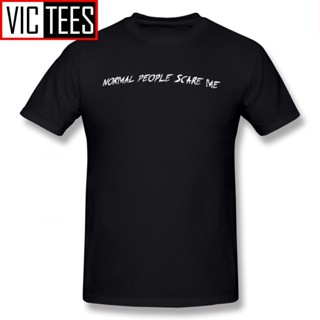 เสื้อยืดผ้าฝ้าย 100% พิมพ์ลาย Scare Me สยองขวัญอเมริกัน ขนาดใหญ่ สําหรับผู้ชาย