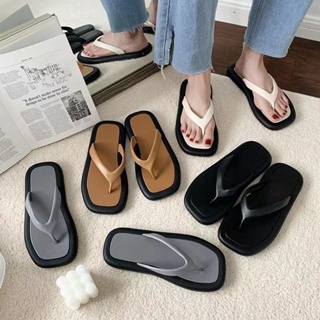 Flip-flops Womens Summer Cool Slippers Korean Style Home Bathing Non-slip Outer Wear Internet Popular Ins High Beauty Value Beach Couple