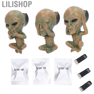 Lilishop Car  3 Piece Car Vent Clips Alien Shape Removable