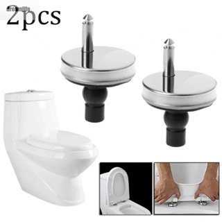 【DREAMLIFE】Durable and Practical Toilet Seat Hinges Quick Fitting Heavy Duty and Soft Close