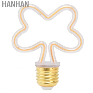 Hanhan Soft Filament Light Bulb  Retro  Bulb Unique Design  for Restaurants Living Rooms Exhibition Halls