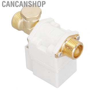 Cancanshop Solar Water Heater Solenoid Valve  Pressure Barss Electric Solenoid Valve Normally Colsed Professional AC220V Durable  for Home