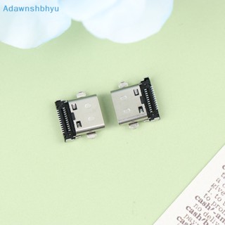 Adhyu พอร์ตชาร์จ Type-c สําหรับซ็อกเก็ต USB Dell 7490 7590 2 ชิ้น