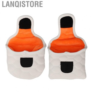 Lanqistore Golf Putter Headcover  Golf Club Head Cover PU  for Golfer Lovers for Indoor Use