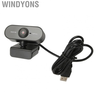 Windyons USB    90 Degree Wide Angles 1080P HD Web   for  for Desktop for Video Call Conference