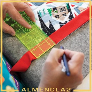 [Almencla2] ไม้บรรทัดอะคริลิค สําหรับทําเค้ก ผ้าห่ม DIY