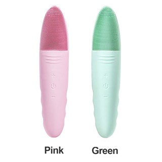 Silicone Skin Care Electric Portable Deep Rechargeable Women Men IPX7 Waterproof With 5 Speeds Facial Cleansing Brush