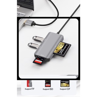 5in1 แฟลชไดรฟ์ USB 3.0 SD SDHC CF TF MicroSD USB3.0 U OTG สําหรับ Macbook แล็ปท็อป คอมพิวเตอร์