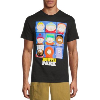 เสื้อยืดคอกลม แขนสั้น ผ้าฝ้าย 100% พิมพ์ลายการ์ตูนเกม South park Four Cheap Guests park สไตล์อเมริกัน สําหรับผู้ชาย