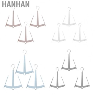 Hanhan Shoes Hanger  Shoes Drying Hook 3pcs with Round Holes for Apartments