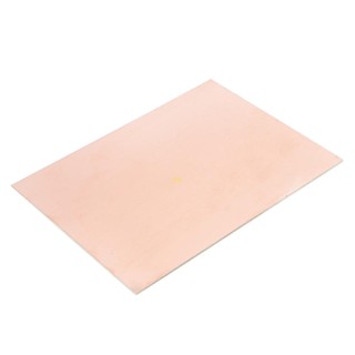 Yu บอร์ดเคลือบทองแดง PCB ด้านเดียว FR4 1 5 มม. 15x20 ซม. สําหรับโครงการ DIY