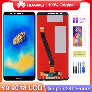 หน้าจอสัมผัสดิจิทัล LCD 5.93 นิ้ว พร้อมกรอบ สําหรับ Huawei Y9 2018 Huawei Enjoy 8 Plus