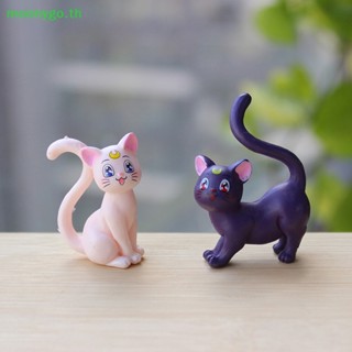 Monnygo ตุ๊กตาแมว PVC น่ารัก สําหรับตกแต่งสวน