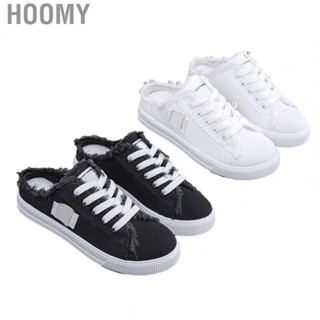 Hoomy Shoes  Easy Match Simple Flats Canvas Wear Resistant Comfortable  for Shopping