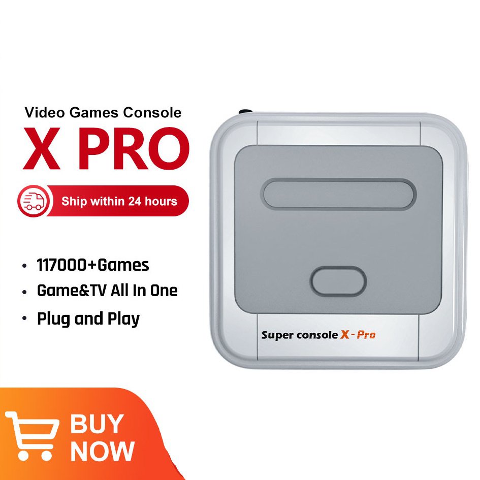 [Spot] KINHANK super console X professional retro game console supports 70 simulators and 117000 vid