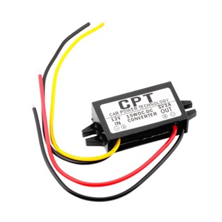 Cpt-ul-1 ตัวควบคุมตัวแปลง DC DC 12V เป็น 5V 3A 15W หน้าจอ Led สําหรับรถยนต์