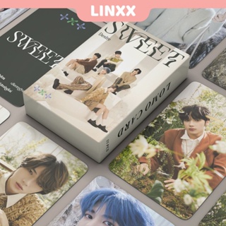 Linxx โปสการ์ดอัลบั้ม TXT SWEET Lomo Card Kpop 55 ชิ้น