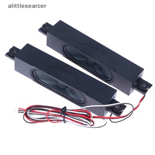 Alittlesearcer ลําโพงทีวี LCD 8Ω 10W 1 คู่ อุปกรณ์เสริมทีวี DIY EN