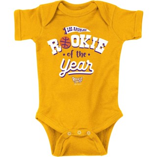 แฟนบาสเก็ตบอล Los Angeles เสื้อยืด ลาย Rookie of The Year Gold สําหรับเด็กวัยหัดเดิน (NB-4T) CLWH