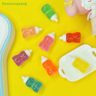 [Beautyupyang] ขวดนมเรืองแสงในที่มืด ขนาดเล็ก สําหรับตกแต่งบ้านตุ๊กตา 10 ชิ้น