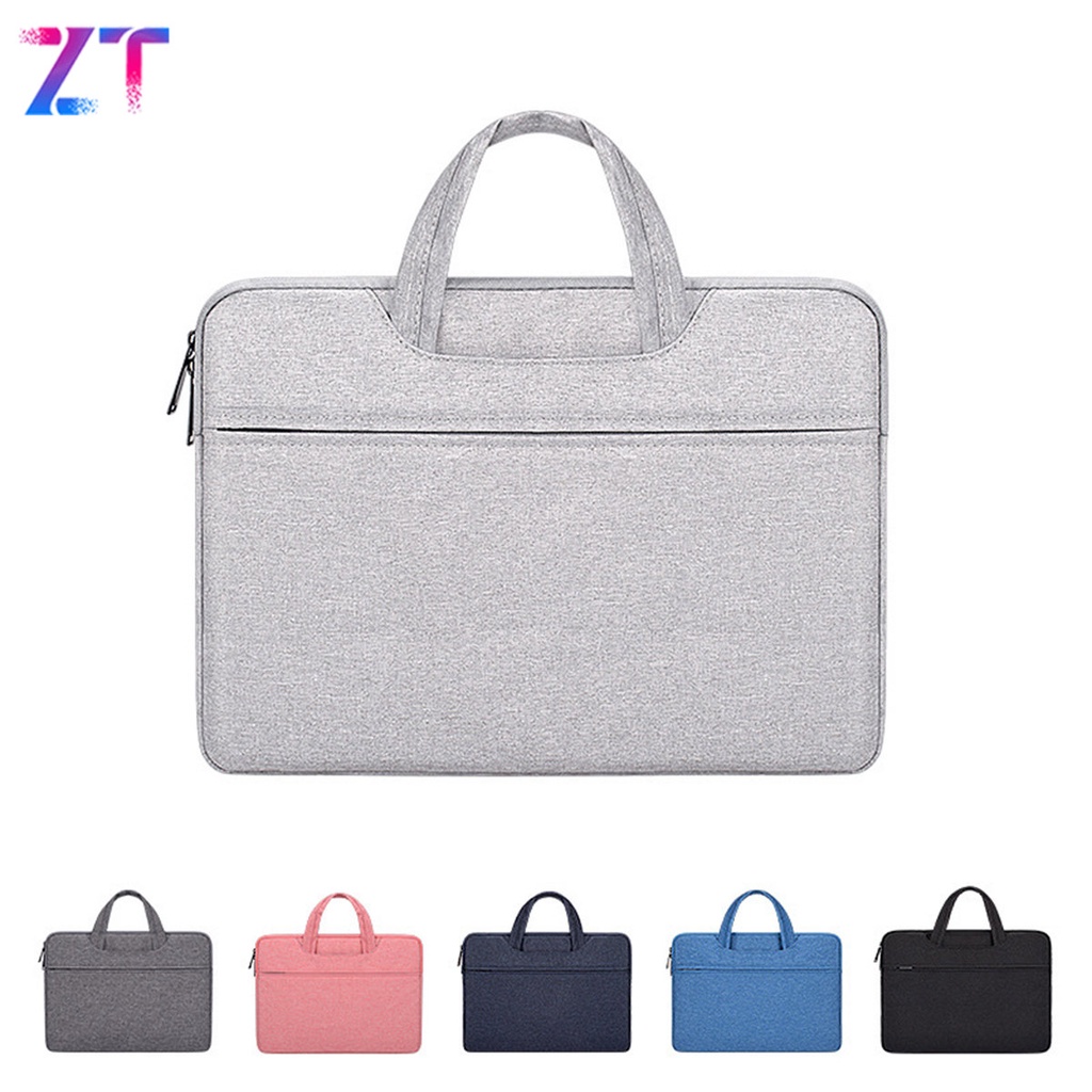 กระเป๋าโน๊ตบุ๊ค กระเป๋าเก็บโน๊ตบุ๊ค  ด้านในบุผ้าหนานุ่ม มี 5 สี กันน้ำ กันฝุ่น กว้าง11.6นิ้ว/13นิ้ว /15.6นิ้ว ~ กระเป๋าโ