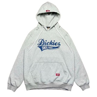 Dickies SINCE 1922 เสื้อแจ็กเก็ตมีฮู้ด สีเทา