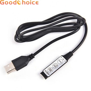 【Good】Remote Controller 4Pin Connector Mini Control Simpl Dimmer RGB Controller【Ready Stock】