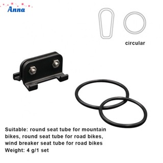 【Anna】Bike Card Bracket Black Number Plate Mount Holder Plate Clamp Card Bracket