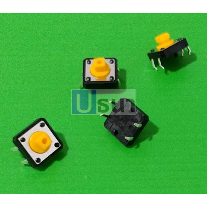 สวิทช์ B3F OMRON ปุ่มกด กดติด-ปล่อยดับ DIP TACT Switch 12x12x7.3mm #B3F-OMRON (DIP) (1 ตัว)