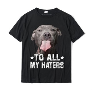 เสื้อยืดลําลอง แขนสั้น พิมพ์ลาย Pitbull Dog Lover ขนาดใหญ่ เหมาะกับของขวัญ สําหรับผู้ชาย