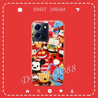 เคสโทรศัพท์มือถือ TPU นิ่ม ปิดด้านหลัง ลายการ์ตูนช้างน่ารัก สําหรับ Infinix Note 30 Pro VIP 30i Hot 30 Play 30i NFC FREE FIRE Smart 7 Plus HD 4G Zero 5G 2023