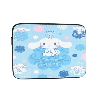 กระเป๋าใส่แล็ปท็อป ลาย Cinnamoroll น่ารัก ขนาด 10-17 นิ้ว