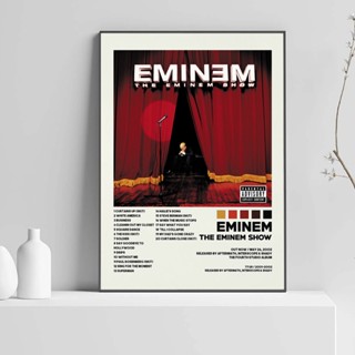 โปสเตอร์อัลบั้มรูปภาพ Eminem The Eminem Show สไตล์ฮิปฮอป สําหรับตกแต่งบ้าน ห้องของขวัญ