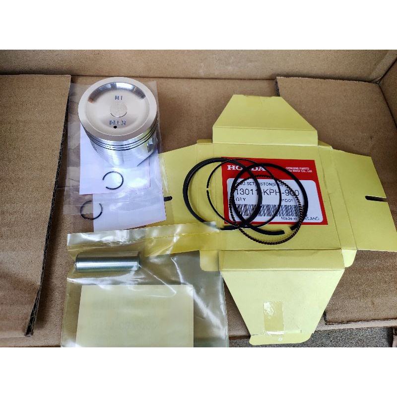 13011-KPH-900/13101-KTM-D20/13111-087-000/13115GN5910ชุดลูกสูบ แหวน(STD) สลัก กิ๊บล็อค แท้เวฟ125รุ่น